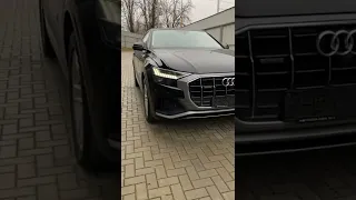 Audi Q8 55TFSI, 2019 . Ауди Q8 | Детали экстерьера и интерьера.