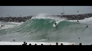 The Wedge Summer 2022 Big Waves Surf Bodysurfing Bodyboard Fun magicseaweed