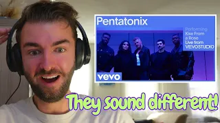 First Time Hearing | Pentatonix - Kiss From a Rose | This is DIFFERENT |