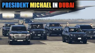 VIP Protocol of President Michael in Dubai  - GTA 5