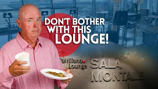 Do NOT bother with this AIRLINE LOUNGE