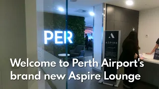 FIRST LOOK: Perth’s new Aspire Lounge sets the bar sky high