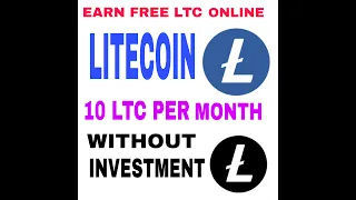 Earn free litecoin daily-0.5 LTC A Day,Par click 0.002 satoshi ,Hourly faucet claim site