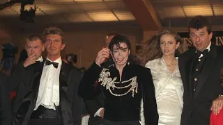Michael Jackson arrives at 50th Cannes Film Festival 1997 (Widescreen) (Remastered Quality) 60fps