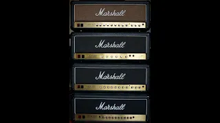 MARSHALL JCM 800 2203 vs JCM 800 2010 vs JCM 800 2205 vs JCM 900 Dual Reverb (no talk)