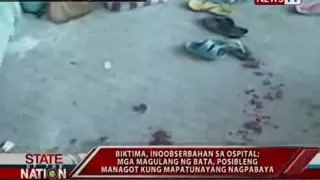 SONA: 10 yo na batang lalaki, sugatan matapos aksidenteng mabaril ng kalaro