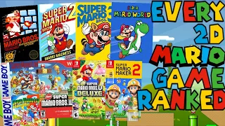 (OLD) Ranking EVERY 2D Super Mario Game (Top 13 Games)