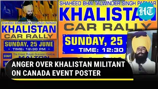 Canada: Posters Glorifying 1985 Air India Bombing Accused For Pro-Khalistan Rally; Netizens Fume