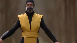 Scorpion vs Johnny Cage /скорпион против Джонни