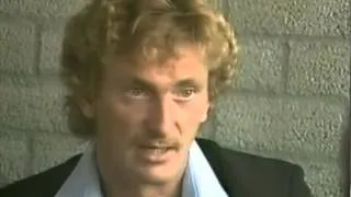 Assen 1982 after the race 500cc Jack Middelburg intervieuw