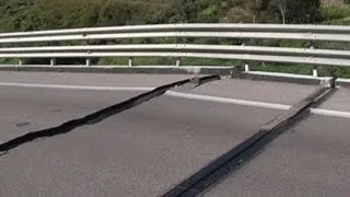 Sicilia, cede pilone dell'autostrada Palermo-Catania