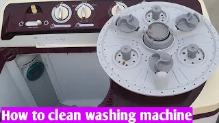 How to clean LG washing machine