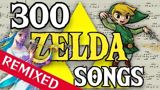 The ULTIMATE Zelda Medley (300 Remixed Songs!)