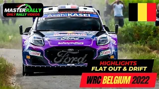 🇧🇪 Best of WRC Rally Belgium Ypres 2022  - Action and Pure Sound