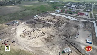 WRA Architects | Ponder ISD High School | April 2022 | Construction Update