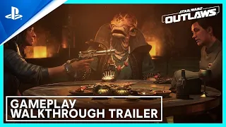 Star Wars Outlaws - Trailer de gameplay - VOSTFR - 4K | PS5