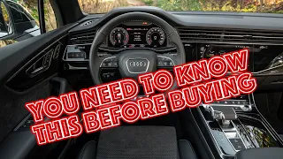 Why did I sell Audi Q7 2? Cons of used Audi Q7 2015-2021 with mileage