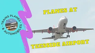 Planes at Teesside Airport 2 6 21