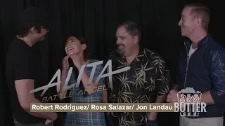 "Alita: Battle Angel" interviews: Robert Rodriguez, Rosa Salazar and Jon Landau
