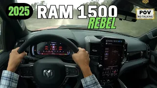 The 2025 Ram Rebel SST Thrilling Off-Road POV Adventure