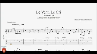 Ennio Morricone - Le Vent, Le Cri - Guitar Pro Tab