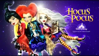 Doll Figurine HOCUS POCUS The Sanderson Sisters | Halloween | Witches | Monster High Repaint Ooak