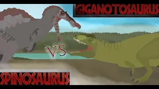 SPINOSAURUS vs GIGANOTOSAURUS [SvG]/[UBA] Ultimate Battle Arena#2/ 5K Sub SPECIAL