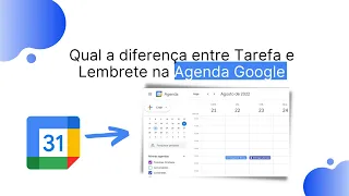 Qual a diferença entre Tarefa e Lembrete | Agenda Google