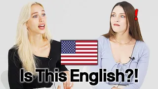 American Guessed Weird English words Meaning!  (Is this English?!)