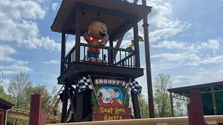 Kings Island Update Construction Camp Snoopy 4/27/2024