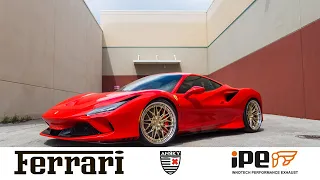 FERRARI F8 TRIBUTO: NOVITEC EXHAUST + NOVITEC SPRINGS + ANRKY WHEELS