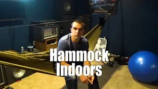 How to hang a hammock indoors