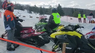 Sled Racing Island Falls, ME 2023