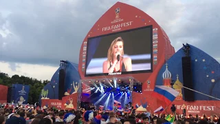 Юлианна Караулова - Внеорбитные | BREAK BEFORE THE MATCH | FIFA FAN FEST | WORLD CUP 2018 MOSCOW