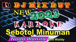 Dj Remix Dangdut Sebotol Minuman ~ Leo Waldy Karaoke (Nada Wanita) RDM Official