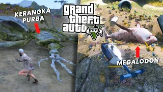 PENEMUAN LANGKA MEGALODON DI DASAR LAUT GTA 5 !!! GTA 5 MOD