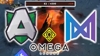 THE MOST EPIC COMEBACK IN DOTA 2 HISTORY! NIGMA vs ALLIANCE - OMEGA League DOTA 2