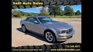 Manual Transmission 2006 Ford Mustang GT convertible