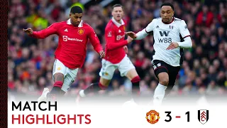 Manchester United 3-1 Fulham | FA Cup Highlights | High Drama As Fulham's Cup Journey Ends