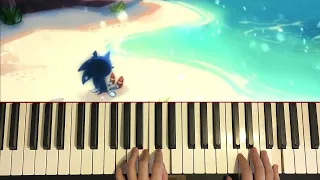 Sonic Adventure - Azure Blue World (Piano Tutorial Lesson)