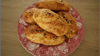 Turkish Pogaca (Without Yeast and Kneading) - Episode 480 - Baking with Eda