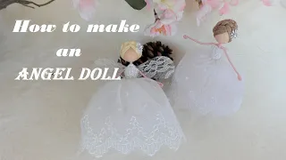 How To Make An Angel Doll | DIY Angel Doll | Búp Bê Thiên Thần 6 | Huong Harmon