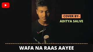 Wafa Na Raas Aayee😔 I Short Guitar Cover By Aditya Salve I Jubin Nautiyal I Unplugged Guitar Version