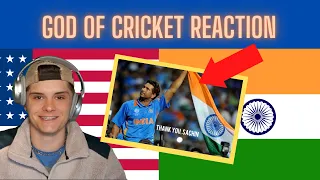 AMERICAN'S FIRST Time Reaction to SACHIN TENDULKAR  🔥GOD OF CRICKET🔥