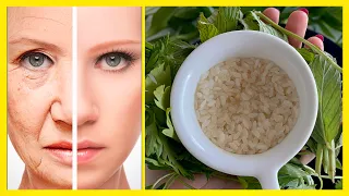 Look Like 30 Even You're 70! How To Have WRINKLE-FREE Skin? Rice - Parsley Face Wrinkles Cream