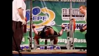 Franz Graaf (GER) Benchpress 2.att.: 177,5 kg 2014 European Powerlifting Championships