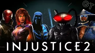 Injustice 2 - ALL DLC CHARACTER SUPER MOVES!!!!