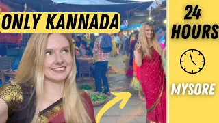 I SPOKE ONLY KANNADA FOR 24 HOURS! Part 2 ▹JenniJi