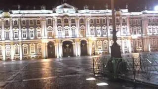 Ночной Санкт-Петербург. Дворцовая площадь