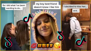 People Trying To Kiss Their Best Friends ~ TikTok Compilation